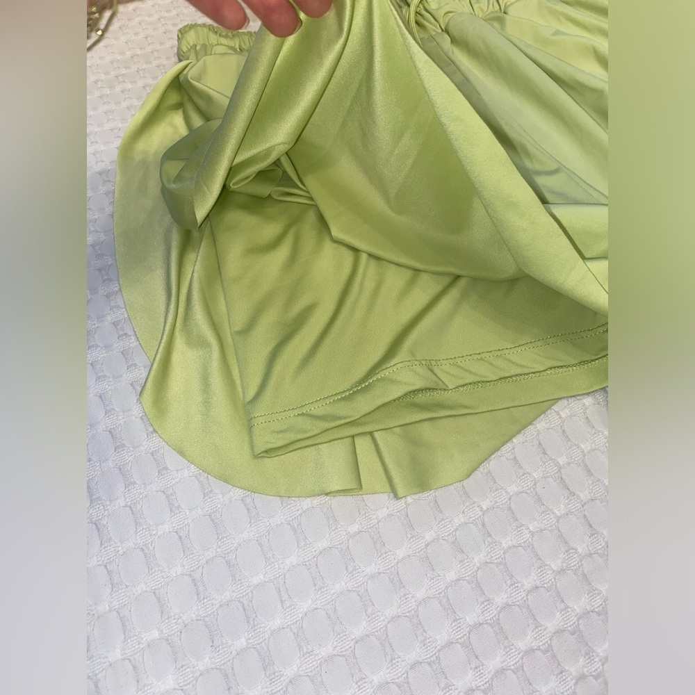Love Tree Drawstring Shorts - Picture 2 of 3